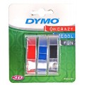 Dymo S0717930 Omega Mehhaaniline (reljeefne) etiketiprinter + 3D ribad S0847750 Mix 3 tk.