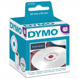 Dymo 14681 Etiketid läbimõõt 57mm CD/DVD