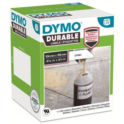 Dymo 1933086 Vastupidavad tööstuslikud etiketid 104 x 159mm - 2112287