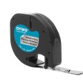 Dymo LetraTag Plastiklint S0721710 12mm x 4m 