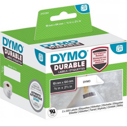 Dymo 1933085 Vastupidavad tööstuslikud etiketid 19 x 64mm - 2112284