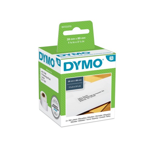 Dymo 99010 Etiketid 28 x 89mm