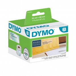 Dymo 99013 Etiketid 36 x 89mm läbipaistvad