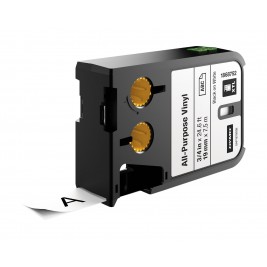 Dymo XTL Vinüüllint 1868752 19mm x 7m, must valgel