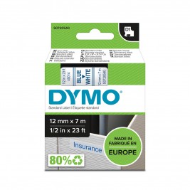 Dymo Lint D1 45014 12mm x 7m / sinine valgel  - S0720540