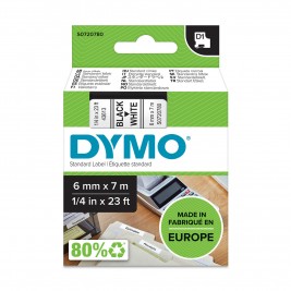 Dymo Lint D1 43613 6mm x 7m must valgel – S0720780
