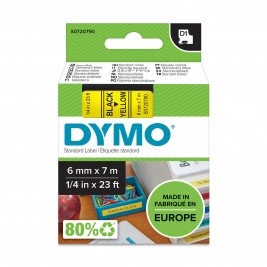 Dymo Lint D1 43618 6mm x 7m must kollasel – S0720790