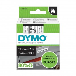 Dymo Lint D1 45803 19mm x 7m / must valgel – S0720830