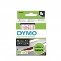 Dymo Lint D1 45805 19mm x 7m / punane valgel – S0720850