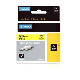 Dymo Rhino Termotoru 18054 9mm x 1.5m must kollasel